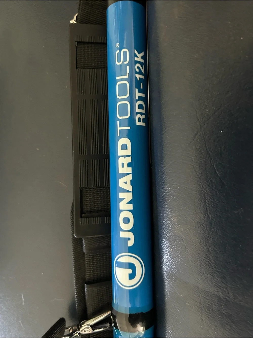 Blue Fiber Optic Pole with Shoulder Strap